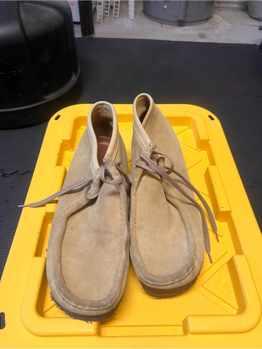 Classic Tan Suede Chukka Boots - Lace-Up Casual